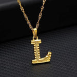 A to Z Alphabet Pendant Necklace - Vianchi Natural Glam