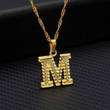 A to Z Alphabet Pendant Necklace - Vianchi Natural Glam