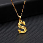 A to Z Alphabet Pendant Necklace - Vianchi Natural Glam