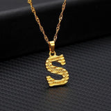 A to Z Alphabet Pendant Necklace - Vianchi Natural Glam