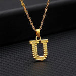 A to Z Alphabet Pendant Necklace - Vianchi Natural Glam