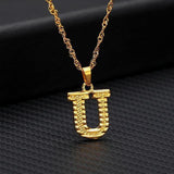 A to Z Alphabet Pendant Necklace - Vianchi Natural Glam