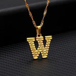 A to Z Alphabet Pendant Necklace - Vianchi Natural Glam
