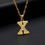 A to Z Alphabet Pendant Necklace - Vianchi Natural Glam