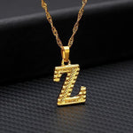 A to Z Alphabet Pendant Necklace - Vianchi Natural Glam
