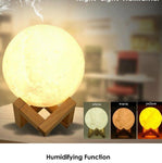 880ML Ultrasonic Moon Air Humidifier - Vianchi Natural Glam