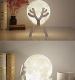 880ML Ultrasonic Moon Air Humidifier - Vianchi Natural Glam