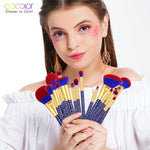 Cosmetic Beauty Makeup 19PCS Brush Set - Vianchi Natural Glam