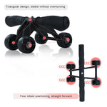 4 Wheel Muscle Trainer Fitness Equipment - Vianchi Natural Glam