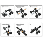 4 Wheel Muscle Trainer Fitness Equipment - Vianchi Natural Glam