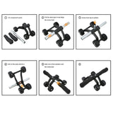 4 Wheel Muscle Trainer Fitness Equipment - Vianchi Natural Glam