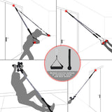 4 Wheel Muscle Trainer Fitness Equipment - Vianchi Natural Glam
