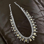 925 Sterling Silver Citrine Necklace Ring set - Vianchi Natural Glam