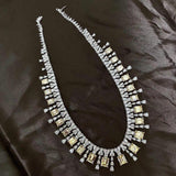 925 Sterling Silver Citrine Necklace Ring set - Vianchi Natural Glam