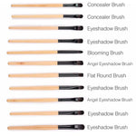 32Pcs Makeup Shadow Eyebrow Brushes Set - Vianchi Natural Glam