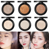 4 Colors Faced Natural Matte Highlighter Powder - Vianchi Natural Glam