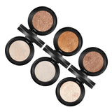 4 Colors Faced Natural Matte Highlighter Powder - Vianchi Natural Glam