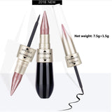 2 In 1 Waterproof Liquid Eyeshadow Eyeliner Pen - Vianchi Natural Glam
