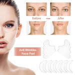 16pcs Anti-Wrinkle Silicone Face Patch Pad - Vianchi Natural Glam