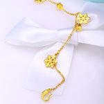 24K Pure Gold Bracelet - Vianchi Natural Glam