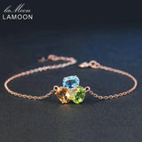 3pcs Oval Citrine Peridot Fine Jewelry Set - Vianchi Natural Glam